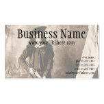 1898 Photo of Miss Annie Oakley Holding a Rifle Business Card Templates