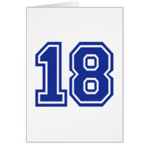 18 - Eighteen Card
