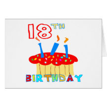 18th Birthday card
