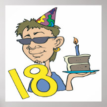 18th Birthday Poster