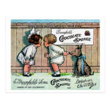 1905 Chocolate Candy Ad Post Cards