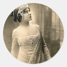1905 Evening Gown Sticker