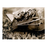 1910 Flight over Portland Post Card