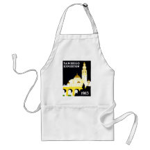 1915 San Diego Exposition Apron