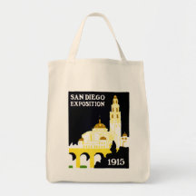 1915 San Diego Exposition Tote Bags