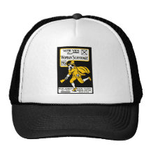 1915 Yes! Womens Suffrage Poster Trucker Hat