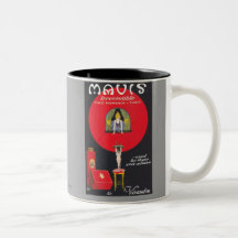 1918 Mauis Face Powder Mug