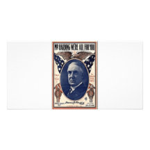 1920 Harding Personalized Photo Card