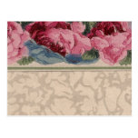 1920 Wallpaper Floral Border Card (13) Post Cards