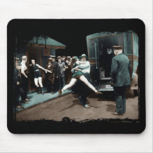 1920's Bathing Suit Arrests Mouse Pads