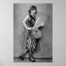 1920s Flapper Fashion Posters