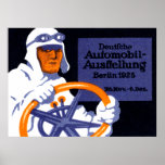 1925 Berlin Car Show Poster