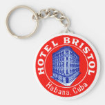 1930 Hotel Bristol Cuba Key Chain