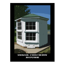 1930schickenhouse, 1930's Chicken House Postcards