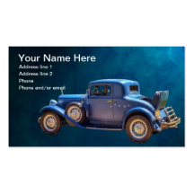 1932 CHRYSLER #1 BUSINESS CARD