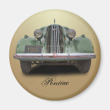 1935 PONTIAC REFRIGERATOR MAGNET