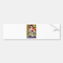 1937 Panama Carnival Bumper Stickers