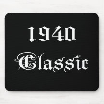 1940 Classic Mouse Pads