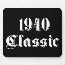 1940 Classic Mousepads