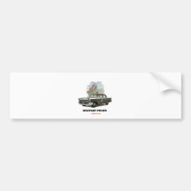 1957_ Chevrolet_Military_Police Bumper Sticker