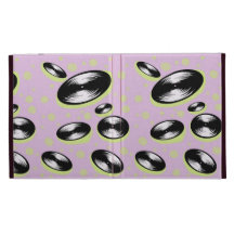 1960s Record Pattern iPad Cases