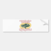 1965 Ford Mustang Coupe Bumper Sticker