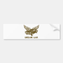 1965 Ford Mustang Coupe Bumper Stickers