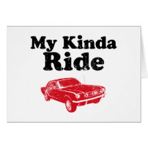 1965 Ford Mustang Coupe Card