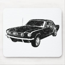 1965 Ford Mustang Coupe Mouse Pads