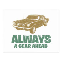 1965 Ford Mustang Coupe Postcard