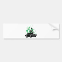 1966 Ford Mustang Coupe Bumper Stickers