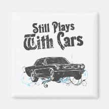 1966 Ford Mustang Coupe Fridge Magnet