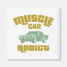 1966 Ford Mustang Coupe Fridge Magnet
