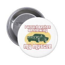 1966 Ford Mustang Coupe Pinback Buttons