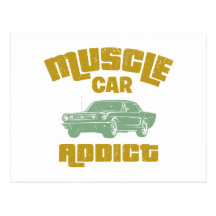1966 Ford Mustang Coupe Postcard