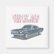 1966 Ford Mustang Fastback Magnet