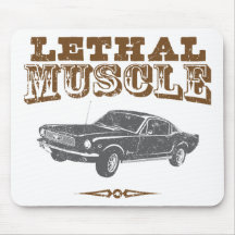 1966 Ford Mustang Fastback Mouse Pad