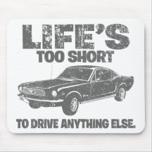 1966 Ford Mustang Fastback Mouse Pads