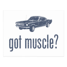 1966 Ford Mustang Fastback Post Cards