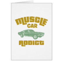 1967 Ford Mustang Fastback Greeting Card
