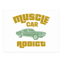 1967 Ford Mustang Fastback Postcards