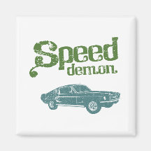 1967 Ford Mustang Fastback Refrigerator Magnet