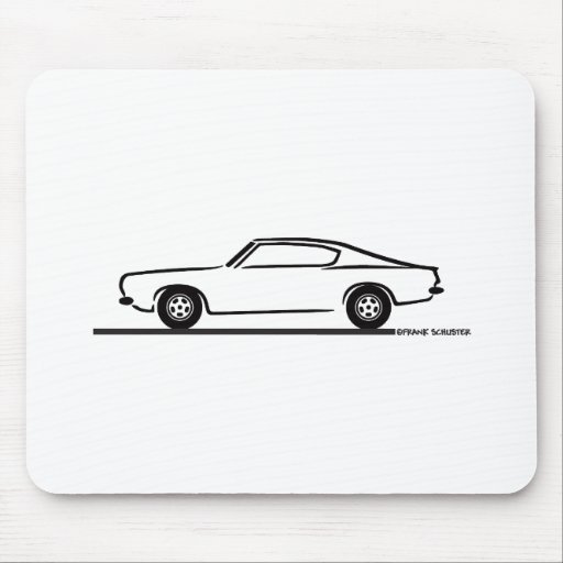 1968 1969 Plymouth Barracuda Mouse Pads