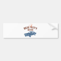 1968 Ford Mustang Coupe Bumper Stickers