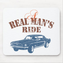 1968 Ford Mustang Coupe Mousepads