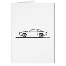 1968 Pontiac Firebird Greeting Cards