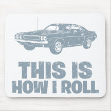 1970 Dodge Hemi Challenger Mousepad