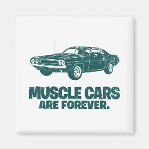1970 Dodge Hemi Challenger Refrigerator Magnets