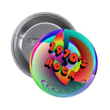1970's Rock Button