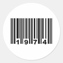 1974 barcode stickers